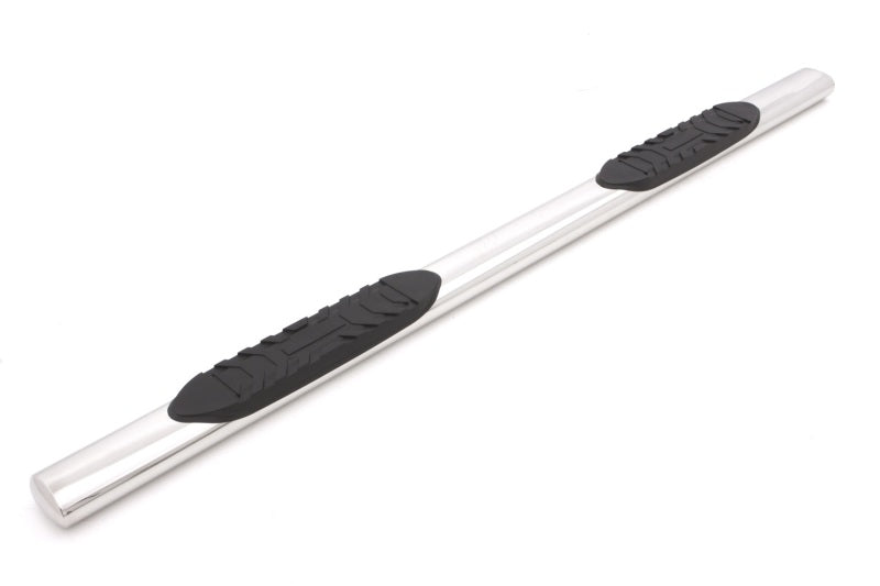 Lund 09-17 Dodge Ram 1500 Quad Cab 5in. Oval Straight SS Nerf Bars - Polished LUND Nerf Bars  AXOPROS