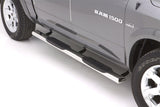 Lund 10-17 Dodge Ram 2500 Crew Cab 5in. Oval Straight SS Nerf Bars - Polished LUND Nerf Bars  AXOPROS