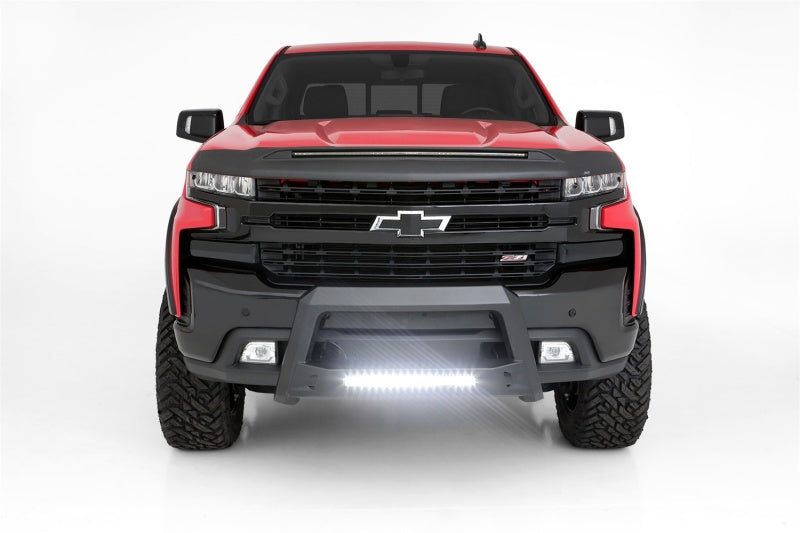 Lund 19-22 Chevrolet/GMC Silverado/Sierra 1500 Revolution Bull Bar - Black LUND Bull Bars  AXOPROS