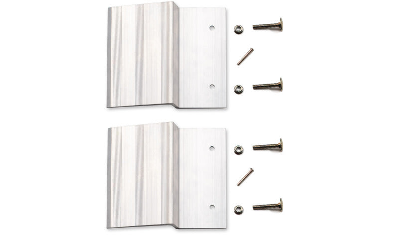 Lund Universal Ramp Kit For 2X8in To 2X10in Planks 9X7.5X2.25in - Silver LUND Ramps  AXOPROS