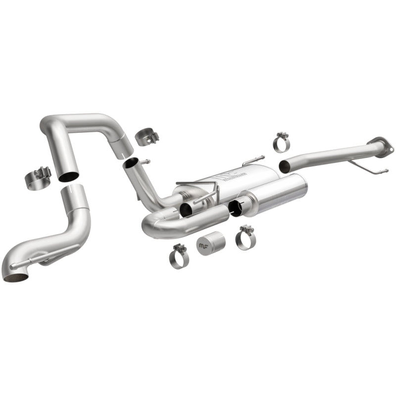 MagnaFlow 03-21 Toyota 4Runner V6 4.0L Overland Series Cat-Back Exhaust Magnaflow Catback  AXOPROS