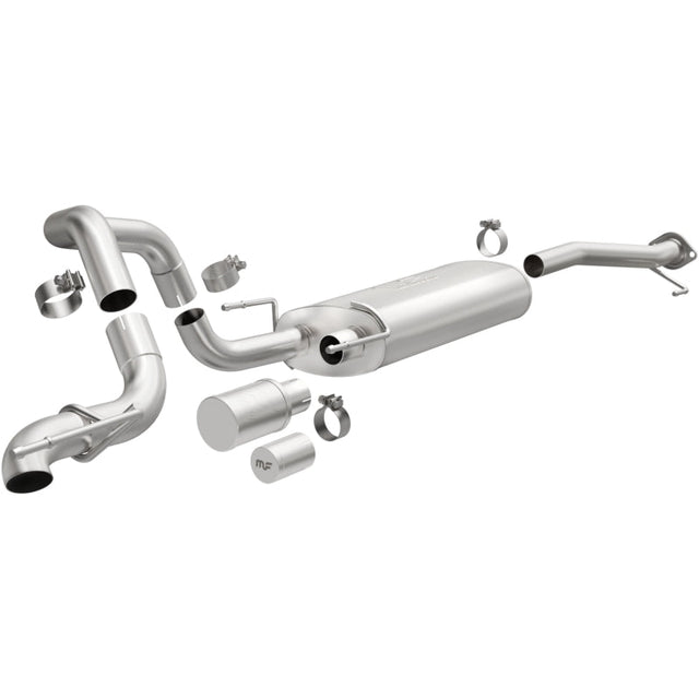 MagnaFlow 03-21 Toyota 4Runner V6 4.0L Overland Series Cat-Back Exhaust Magnaflow Catback  AXOPROS