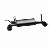 MagnaFlow 07-17 Jeep Wrangler JK 3.8/3.6L Dual Split Rear Exit Black Axle-Back Exhaust Magnaflow Axle Back  AXOPROS