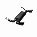MagnaFlow 07-17 Jeep Wrangler JK 3.8/3.6L Dual Split Rear Exit Black Axle-Back Exhaust Magnaflow Axle Back  AXOPROS