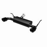 MagnaFlow 07-17 Jeep Wrangler JK 3.8/3.6L Dual Split Rear Exit Black Axle-Back Exhaust Magnaflow Axle Back  AXOPROS