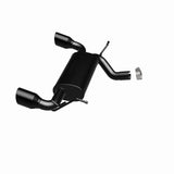 MagnaFlow 07-17 Jeep Wrangler JK 3.8/3.6L Dual Split Rear Exit Black Axle-Back Exhaust Magnaflow Axle Back  AXOPROS