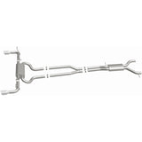 MagnaFlow 07 Audi Q7 V8 4.2L Dual Split Rear Exit Stainless Cat-Back Perf Exhaust Magnaflow Catback  AXOPROS