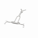 MagnaFlow 07 Audi Q7 V8 4.2L Dual Split Rear Exit Stainless Cat-Back Perf Exhaust Magnaflow Catback  AXOPROS