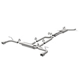 MagnaFlow 07 Audi Q7 V8 4.2L Dual Split Rear Exit Stainless Cat-Back Perf Exhaust Magnaflow Catback  AXOPROS