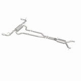 MagnaFlow 07 Audi Q7 V8 4.2L Dual Split Rear Exit Stainless Cat-Back Perf Exhaust Magnaflow Catback  AXOPROS