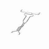 MagnaFlow 07 Audi Q7 V8 4.2L Dual Split Rear Exit Stainless Cat-Back Perf Exhaust Magnaflow Catback  AXOPROS