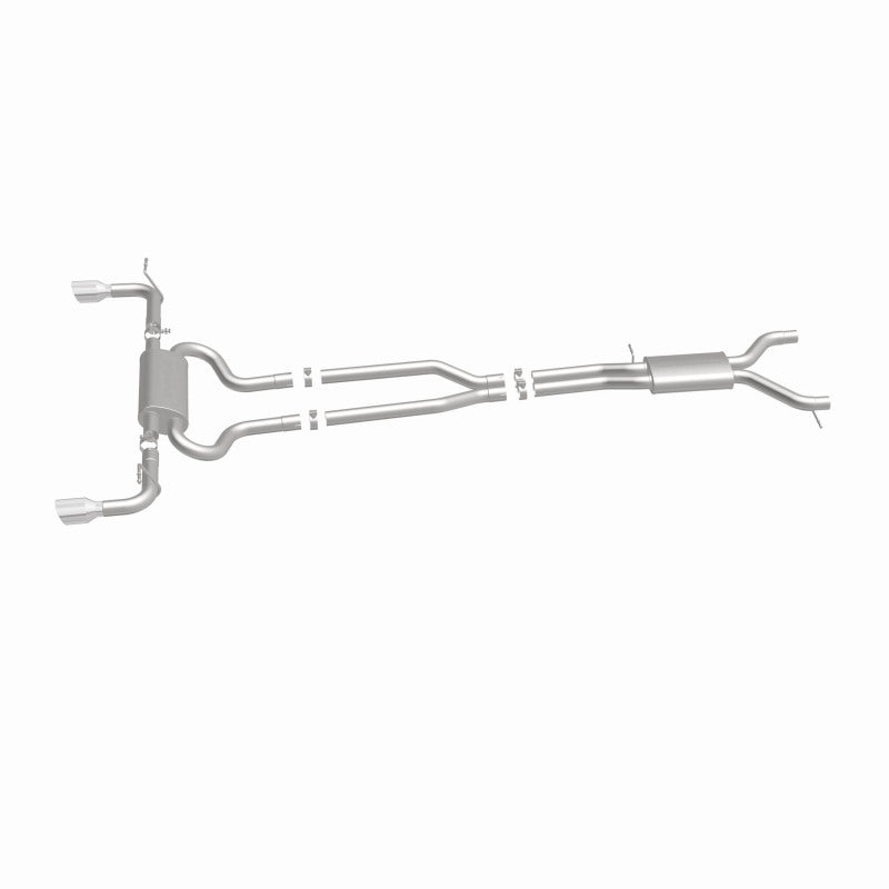 MagnaFlow 07 Audi Q7 V8 4.2L Dual Split Rear Exit Stainless Cat-Back Perf Exhaust Magnaflow Catback  AXOPROS