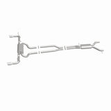 MagnaFlow 07 Audi Q7 V8 4.2L Dual Split Rear Exit Stainless Cat-Back Perf Exhaust Magnaflow Catback  AXOPROS