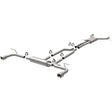 MagnaFlow 07 Audi Q7 V8 4.2L Dual Split Rear Exit Stainless Cat-Back Perf Exhaust Magnaflow Catback  AXOPROS