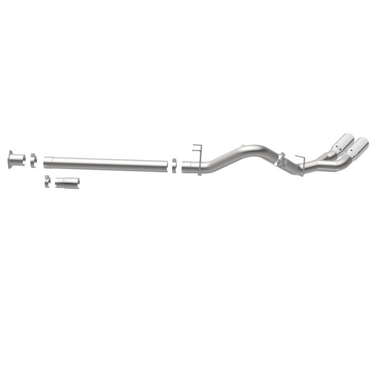 MagnaFlow 08-17 Ford F-250/F-350/F-450 4.6L/6.7 DPF-Back SS 4in Dual Single Passenger Side Rear Exit Magnaflow DPF Back  AXOPROS