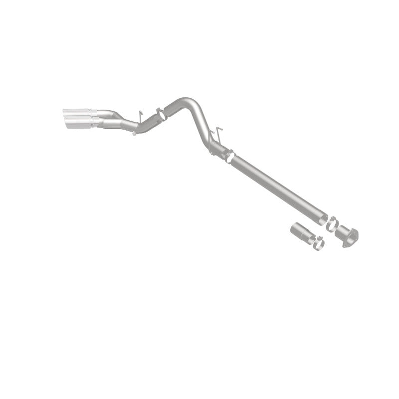 MagnaFlow 08-17 Ford F-250/F-350/F-450 4.6L/6.7 DPF-Back SS 4in Dual Single Passenger Side Rear Exit Magnaflow DPF Back  AXOPROS