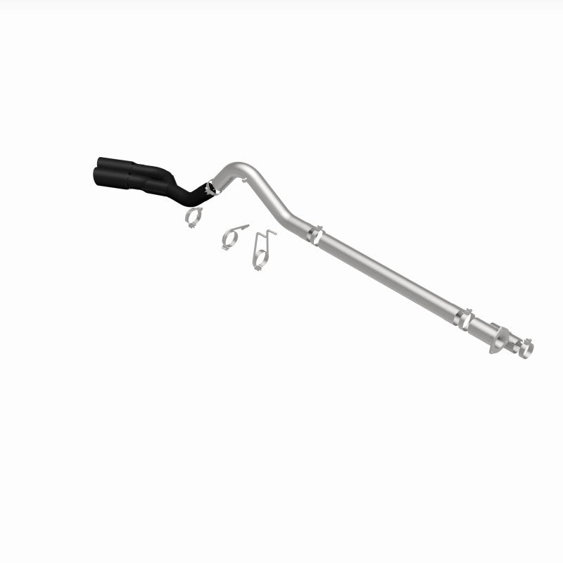 MagnaFlow 08-18 Ford F-250/F-350/F-450 4.6L/6.7 DPF-Back Black 4in Dual Single Rear Exit Magnaflow DPF Back  AXOPROS