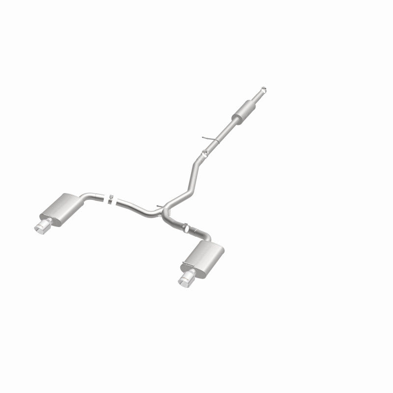 MagnaFlow 11-13 Ford Explorer V6 3.5L SS Catback Exhaust Dual Split Rear Exit w/ 3.5in SS Tips Magnaflow Catback  AXOPROS