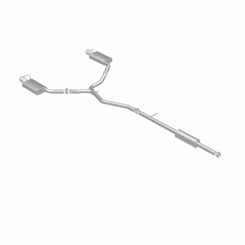 MagnaFlow 11-13 Ford Explorer V6 3.5L SS Catback Exhaust Dual Split Rear Exit w/ 3.5in SS Tips Magnaflow Catback  AXOPROS