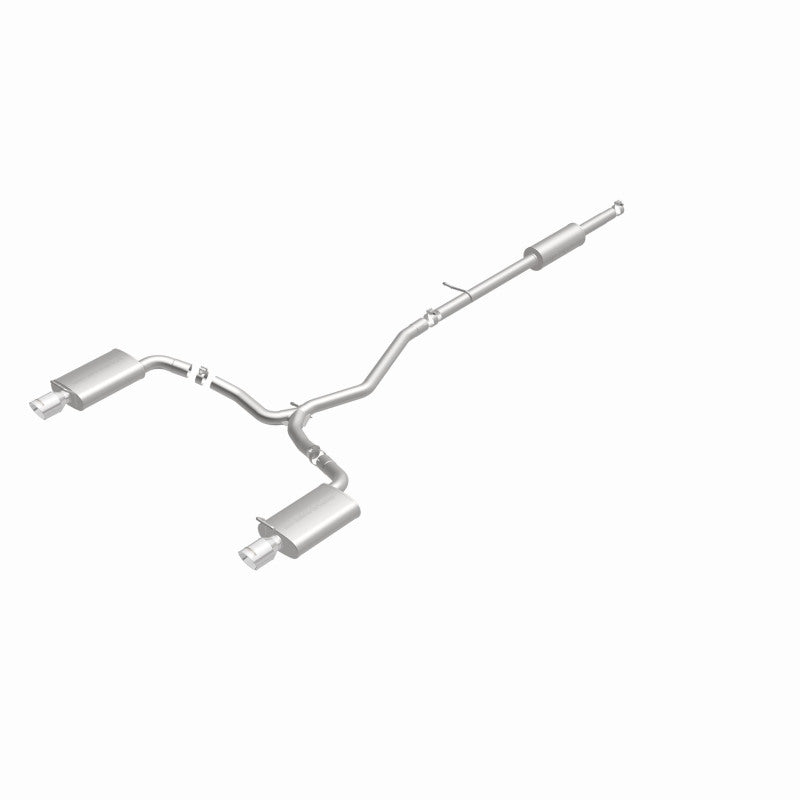 MagnaFlow 11-13 Ford Explorer V6 3.5L SS Catback Exhaust Dual Split Rear Exit w/ 3.5in SS Tips Magnaflow Catback  AXOPROS