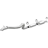 MagnaFlow 12-18 Jeep Wrangler 2.5in Overland Series Cat-Back Exhaust Magnaflow Catback  AXOPROS