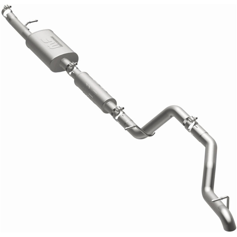 MagnaFlow 12-18 Jeep Wrangler 2.5in Overland Series Cat-Back Exhaust Magnaflow Catback  AXOPROS