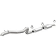 MagnaFlow 12-18 Jeep Wrangler 2.5in Overland Series Cat-Back Exhaust Magnaflow Catback  AXOPROS
