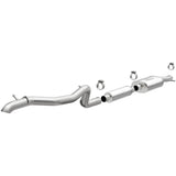 MagnaFlow 12-18 Jeep Wrangler 2.5in Overland Series Cat-Back Exhaust Magnaflow Catback  AXOPROS