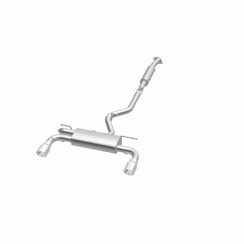 MagnaFlow 13 Scion FR-S / 13 Subaru BRZ Dual Split Rear Exit Stainless Cat Back Performance Exhaust Magnaflow Catback  AXOPROS