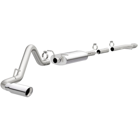 Magnaflow 14 Chevy Silverado V8 5.3L CC/EC Cab Single P/S Rear Exit Stainless Cat Back Perf Exhaust Magnaflow Catback  AXOPROS