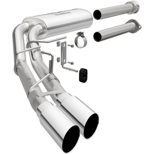 Magnaflow 15-21 Ford F-150 Street Series Cat-Back Performance Exhaust System- Polished Side Exit Magnaflow Catback  AXOPROS