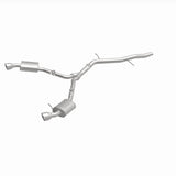MagnaFlow 18-19 Audi A5 Dual Exit Polished Stainless CatBack Exhaust - 3in Main Piping Diameter Magnaflow Catback  AXOPROS