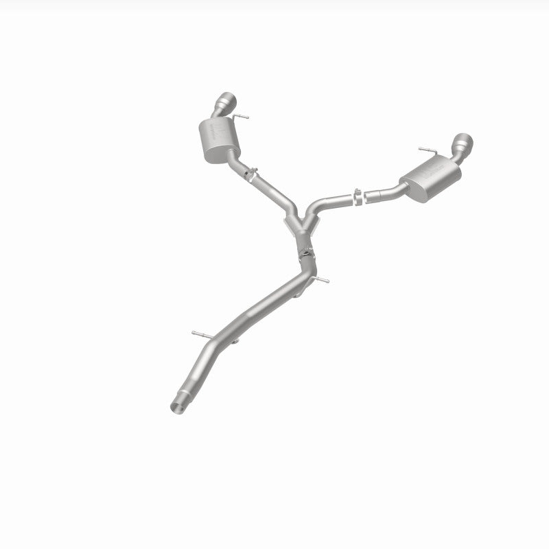 MagnaFlow 18-19 Audi A5 Dual Exit Polished Stainless CatBack Exhaust - 3in Main Piping Diameter Magnaflow Catback  AXOPROS