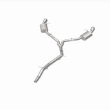 MagnaFlow 18-19 Audi A5 Dual Exit Polished Stainless CatBack Exhaust - 3in Main Piping Diameter Magnaflow Catback  AXOPROS