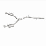 MagnaFlow 18-19 Audi A5 Dual Exit Polished Stainless CatBack Exhaust - 3in Main Piping Diameter Magnaflow Catback  AXOPROS