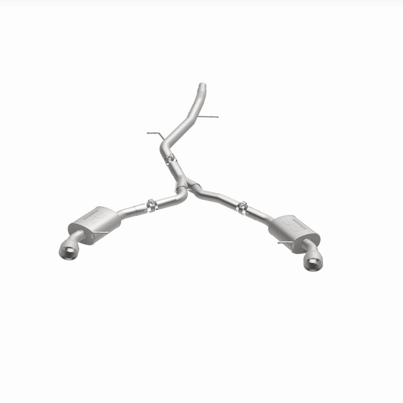 MagnaFlow 18-19 Audi A5 Dual Exit Polished Stainless CatBack Exhaust - 3in Main Piping Diameter Magnaflow Catback  AXOPROS