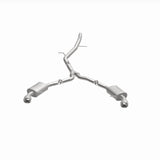 MagnaFlow 18-19 Audi A5 Dual Exit Polished Stainless CatBack Exhaust - 3in Main Piping Diameter Magnaflow Catback  AXOPROS