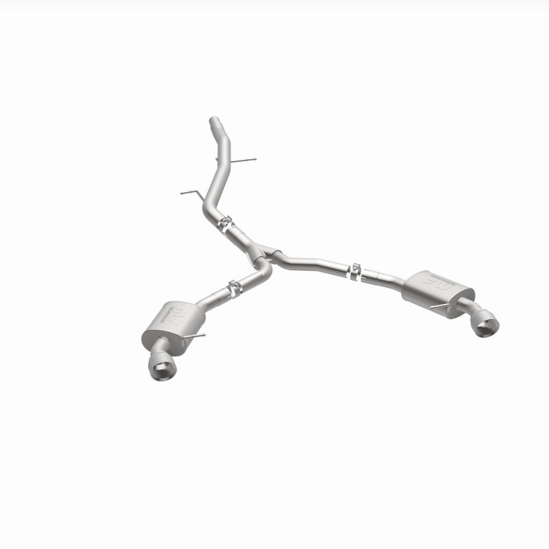 MagnaFlow 18-19 Audi A5 Dual Exit Polished Stainless CatBack Exhaust - 3in Main Piping Diameter Magnaflow Catback  AXOPROS