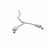 MagnaFlow 18-19 Audi A5 Dual Exit Polished Stainless CatBack Exhaust - 3in Main Piping Diameter Magnaflow Catback  AXOPROS