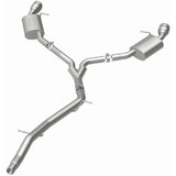 MagnaFlow 18-19 Audi A5 Dual Exit Polished Stainless CatBack Exhaust - 3in Main Piping Diameter Magnaflow Catback  AXOPROS