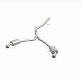 MagnaFlow 18-19 Audi A5 Dual Exit Polished Stainless CatBack Exhaust - 3in Main Piping Diameter Magnaflow Catback  AXOPROS