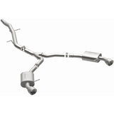 MagnaFlow 18-19 Audi A5 Dual Exit Polished Stainless CatBack Exhaust - 3in Main Piping Diameter Magnaflow Catback  AXOPROS