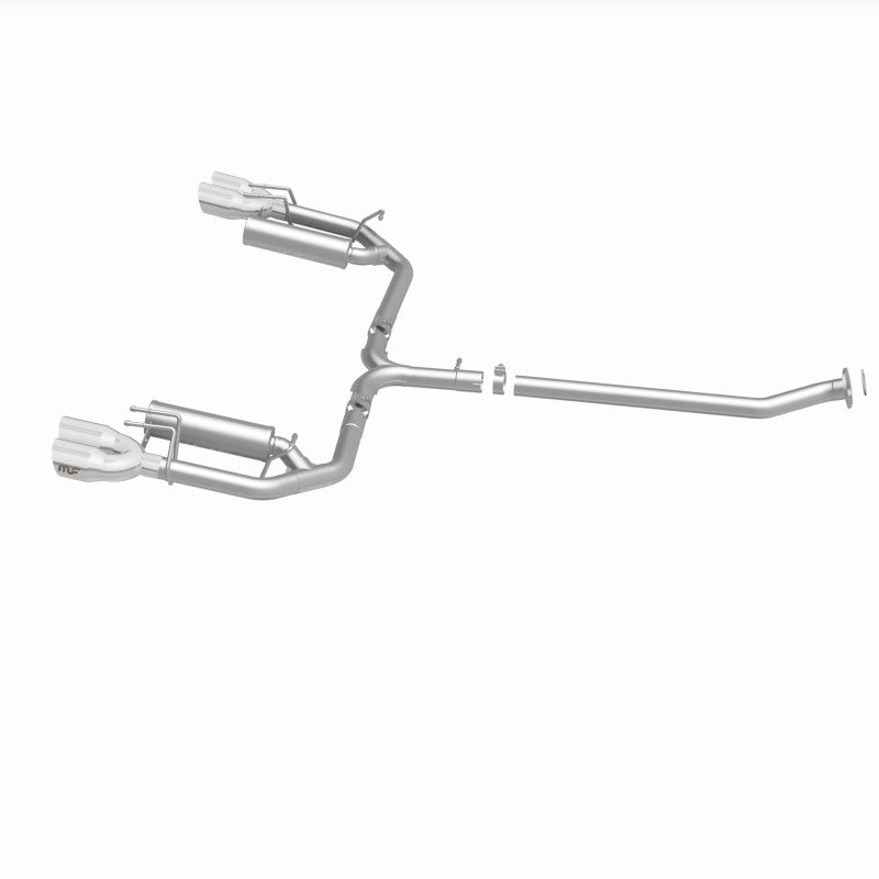 MagnaFlow 18-19 Toyota Camry XSE 2.5L (FWD) Street Series Cat-Back Exhaust w/4in Polished Quad Tips Magnaflow Catback  AXOPROS