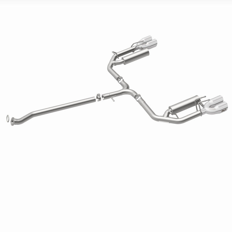 MagnaFlow 18-19 Toyota Camry XSE 2.5L (FWD) Street Series Cat-Back Exhaust w/4in Polished Quad Tips Magnaflow Catback  AXOPROS