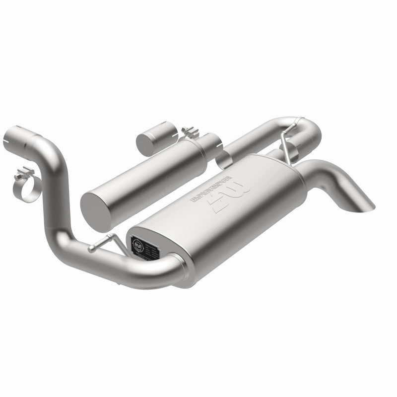 MagnaFlow 18-23 Jeep Wrangler JL 2.0L/3.6L Overland Series Axle-Back Exhaust Magnaflow Axle Back  AXOPROS