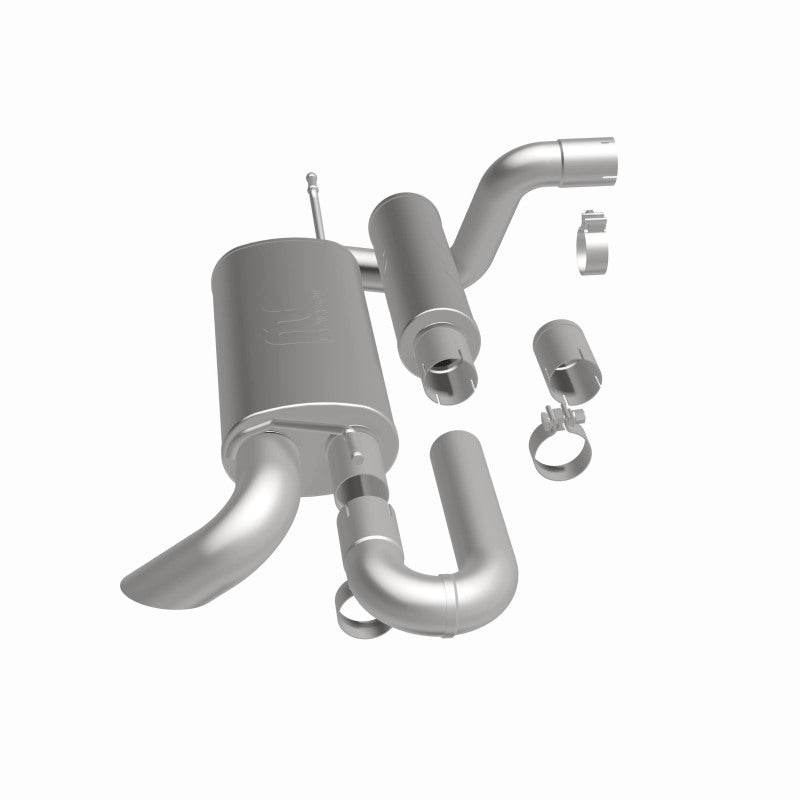 MagnaFlow 18-23 Jeep Wrangler JL 2.0L/3.6L Overland Series Axle-Back Exhaust Magnaflow Axle Back  AXOPROS
