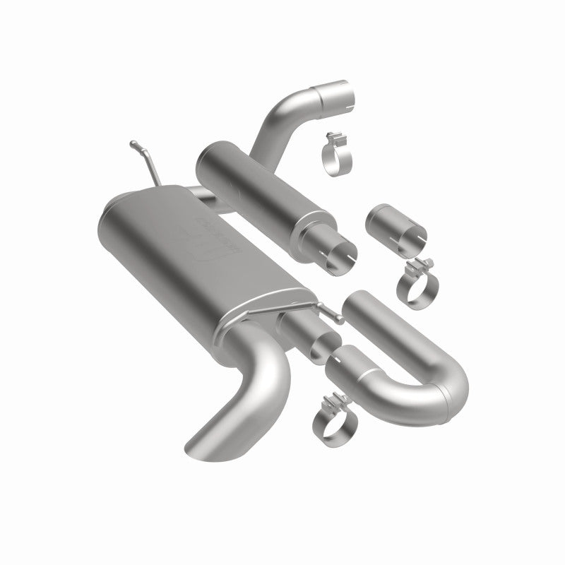 MagnaFlow 18-23 Jeep Wrangler JL 2.0L/3.6L Overland Series Axle-Back Exhaust Magnaflow Axle Back  AXOPROS