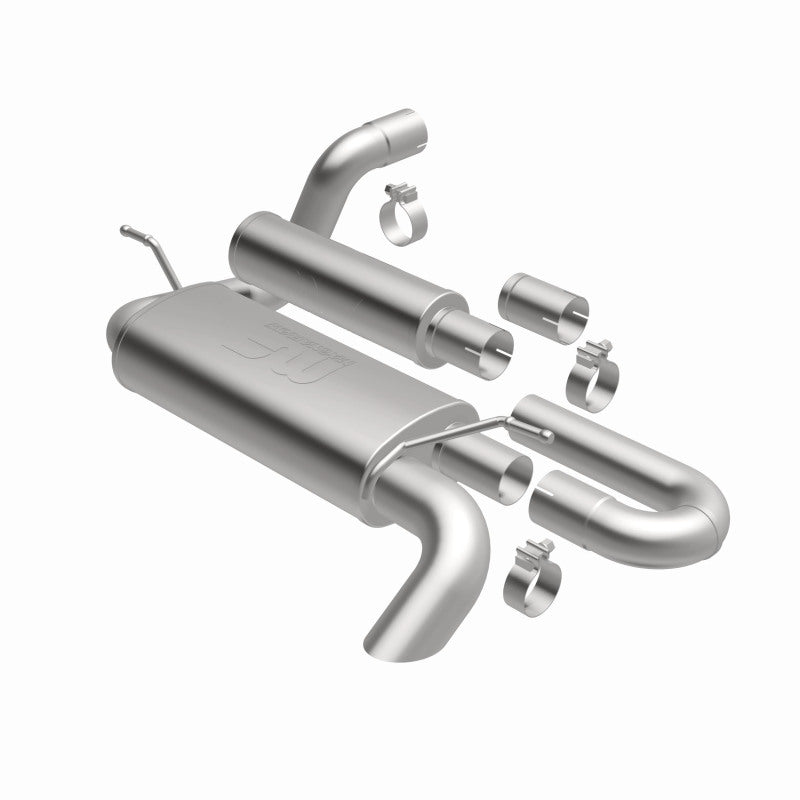 MagnaFlow 18-23 Jeep Wrangler JL 2.0L/3.6L Overland Series Axle-Back Exhaust Magnaflow Axle Back  AXOPROS