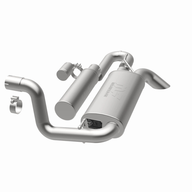 MagnaFlow 18-23 Jeep Wrangler JL 2.0L/3.6L Overland Series Axle-Back Exhaust Magnaflow Axle Back  AXOPROS