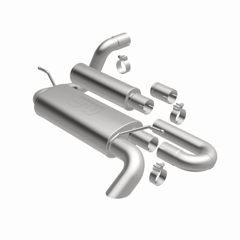 MagnaFlow 18-23 Jeep Wrangler JL 2.0L/3.6L Overland Series Axle-Back Exhaust Magnaflow Axle Back  AXOPROS